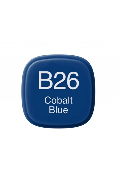 Copic Marker Kalemi B26 Cobalt Blue