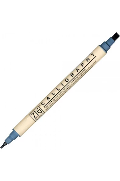 Zig Ms-3400 Marker Kaligrafi Kalemi Steel Gray 092