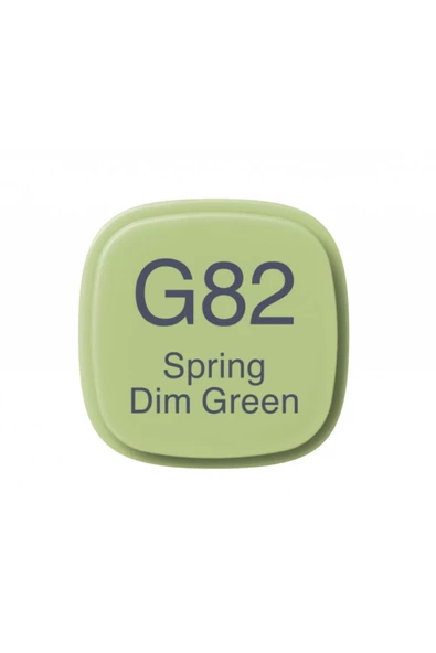 Copic Marker Kalemi G82 Spring Dim Green