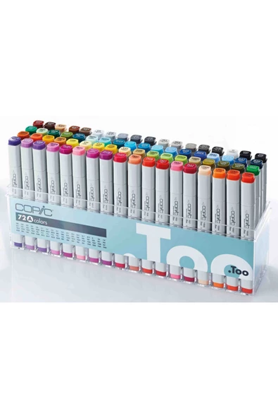 Copic Marker Kalemi Set A 72'li Set