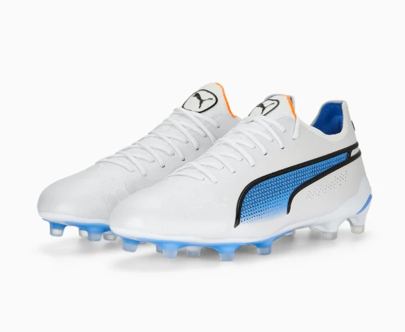 Puma MEN KING Ultimate FG/AG Beyaz Erkek Krampon 10709701 P-109 - 4