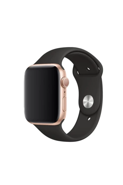 Fuchsia Apple Watch Uyumlu Spor Kordon 38 - 40 mm S/M Ölçülerinde Yumuşak Silikon Rahat Kordon - 6