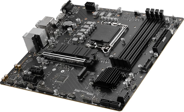 MSI PRO B760M-P DDR5 6800MHz(OC) M.2 M.2 HDMI mATX 1700p - 8