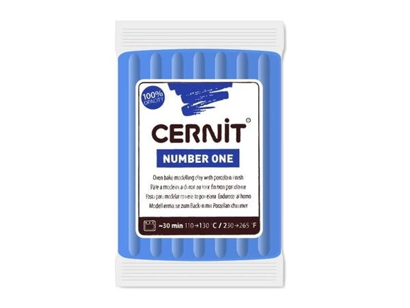 Cernit Number One Polimer Kil 56 gr 200 Blue ürün görseli 1