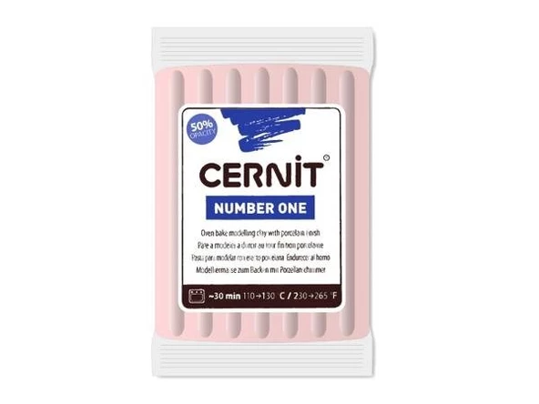 Cernit Number One Polimer Kil 56 gr 475 Light Pink