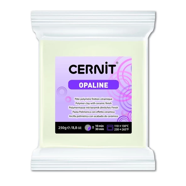 Cernit Opaline Polimer Kil 250 gr 010 WHITE