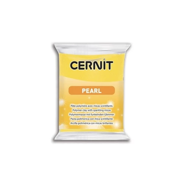 Cernit Pearl Polimer Kil 56 gr 700 Yellow ürün görseli
