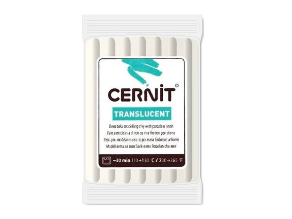 Cernit Translucent (Transparan) Polimer Kil 56 gr 024 Night Glow