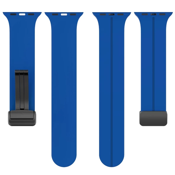 FitCase Apple Watch 42/44/45/49 mm Uyumlu SPG Soft Silikon Kordon - 9