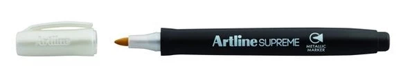 Artline Supreme Metalik Keçeli Kalem SILVER