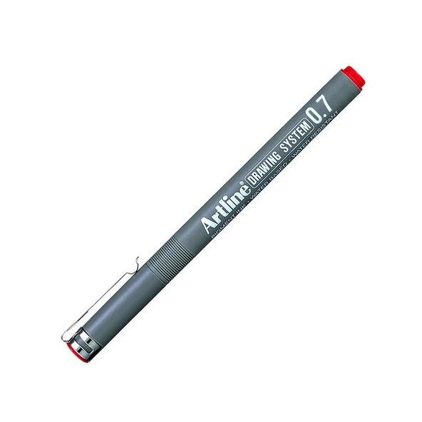 Artline Drawing System Teknik Çizim Kalemi 0.7 mm Kırmızı