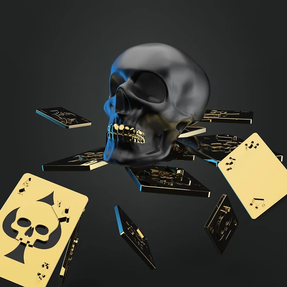 Metalmorphose Skull Anahtarlık - Resim 6