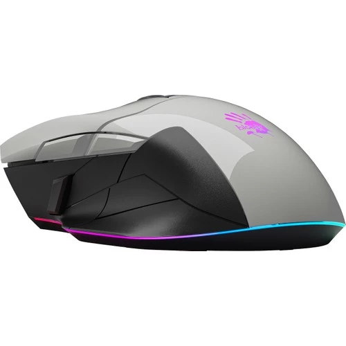 Bloody W70 Max 10.000 Cpı 8 Tuş Rgb 4M Bellek Ultra Core 3&4 Aktif Özel Yapım Optik Kablolu Panda Beyaz Oyuncu Mouse - Resim 4