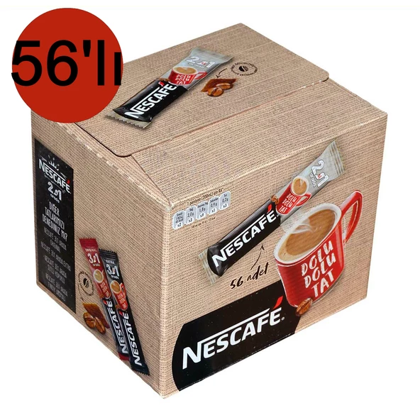 Nescafe 2si1 Arada Kahve 10 gr x 56 adet - Resim 2