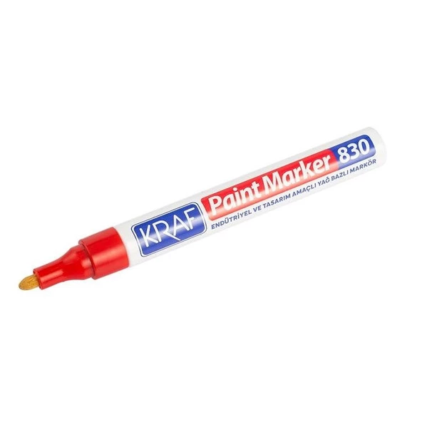 Kraf Paint Marker 830 KIRMIZI