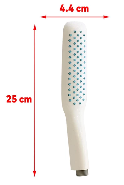 Duş Seti Lüx Elips Başlık Banyo Duş Başlığı Seti Fiskiyesi Telefonu Metal Hortum - 2