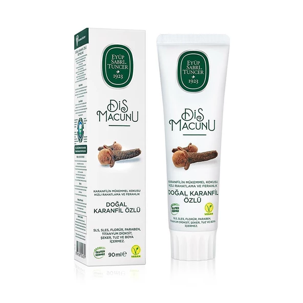 Eyüp Sabri TuncerDoğal Karanfil Özlü Diş Macunu 90 ml