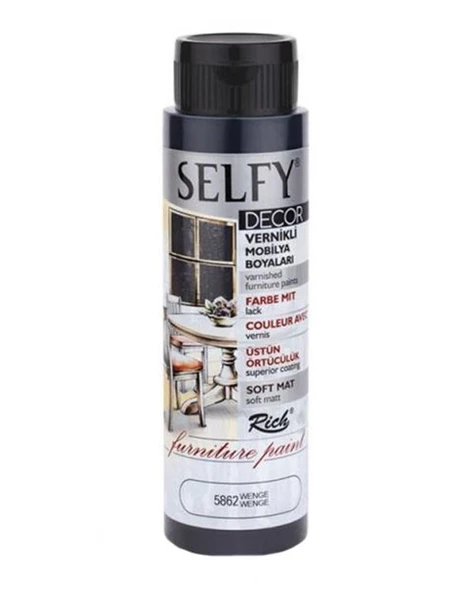 Rich Selfy Decor Vernikli Boya Wenge 500cc