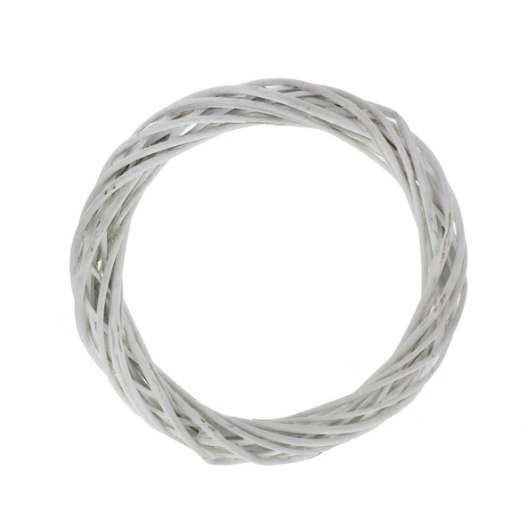 25cm Kapı Süsü Çelengi Doğal Ahşap - 10