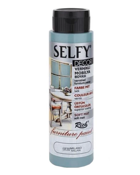 Rich Selfy Decor Vernikli Boya Milano 500cc