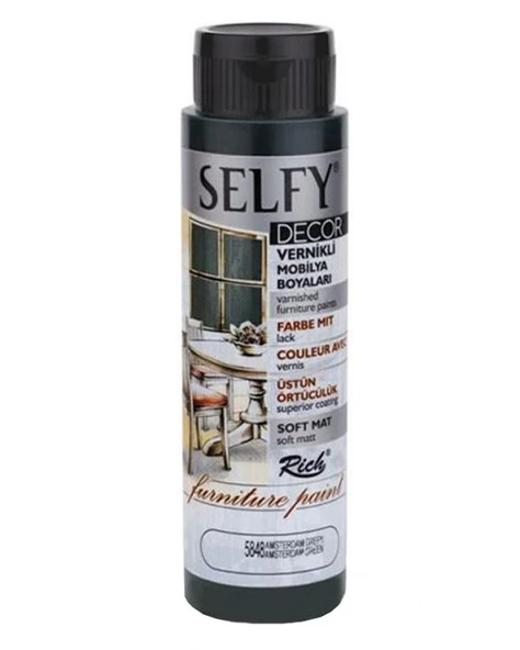 Rich Selfy Decor Vernikli Boya Amsterdam Green 500cc