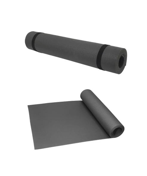 Foam Store Yoga Pilates Matı Düz 155x60 cm 5mm Antrasit