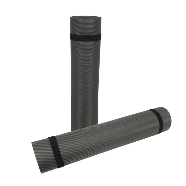 FoamStore Pilates Yoga Matı 180x60 5mm Çizgi Desen Antrasit - 3
