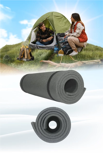 Kamp Matı Antrasit  180X60 cm 10mm - 2