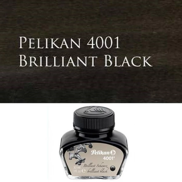 Pelikan 4001 Dolmakalem Mürekkebi 30 ml. SİYAH