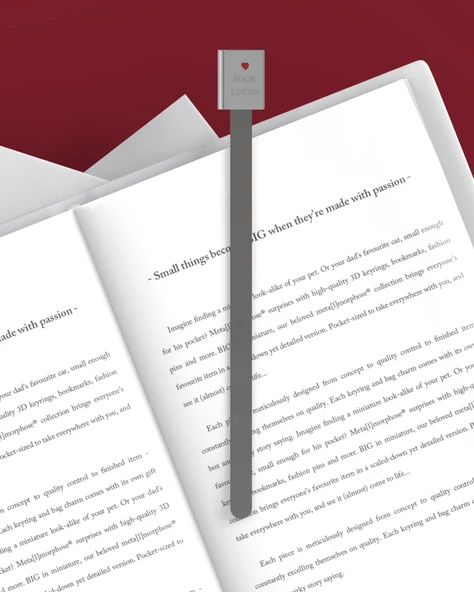 Metalmorphose Book Lover Kitap Ayracı - 3