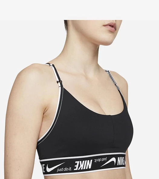 Nike W DF Indy Logo DM0560-010 Kadın Bra Sporcu Büstiyer - 3