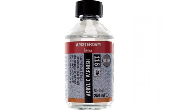Talens Amsterdam Acrylic Varnish Saten 116 Akrilik Boya Verniği Saten 250 ml