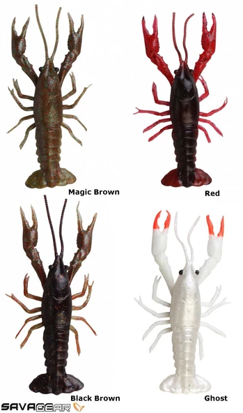 Savage gear LB 3D Crayfish 12,5 cm 15 gr F 3 Adet Sahte Balık - 6