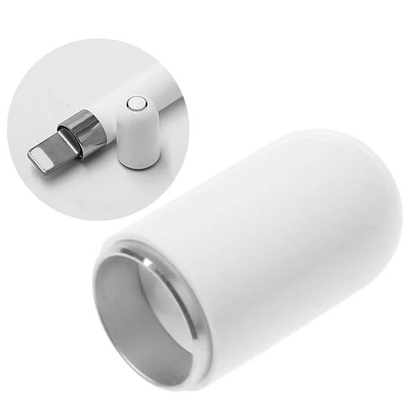 Polham Apple Pencil 1 ve 2 İçin Yedek Kalem Ucu, Metal Manyetik Apple Pencil Stylus Kalem Ucu