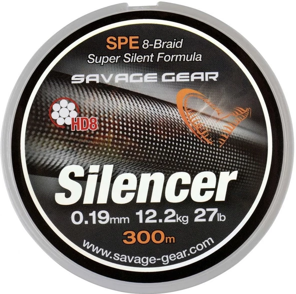 Savage gear HD8 Silencer Braid 300 mt Green Örgü İp - 12