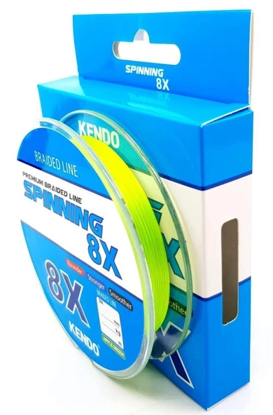 Kendo 150m Spinning 8X 8 Kat Örgü İp Olta Misinası - 4