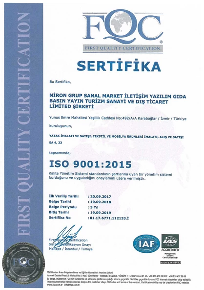 NİRON SERRA ULTRA ORTOPEDİK YATAK TÜM ÖLÇÜLER - Resim 6