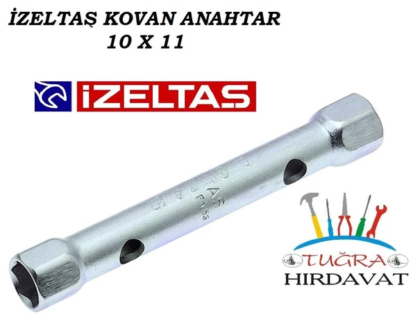 İzeltaş Kovan Anahtar İki Ağız 10x11