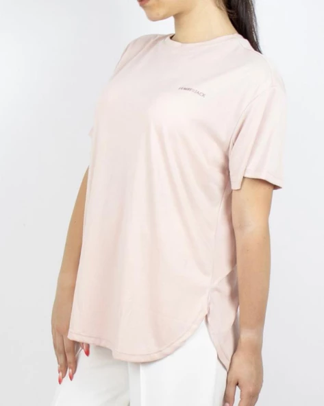 Lumberjack Wl Amber 3Fx Kadın Pembe Tişört 11CK900 101359988 - 3