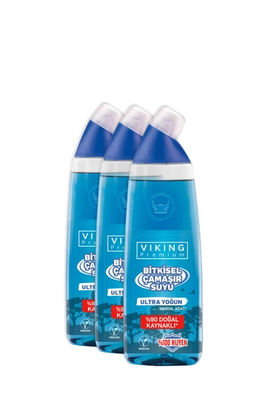 Viking Premium Çamaşır Suyu Sandal Ağacı 750 ml 3 Adet