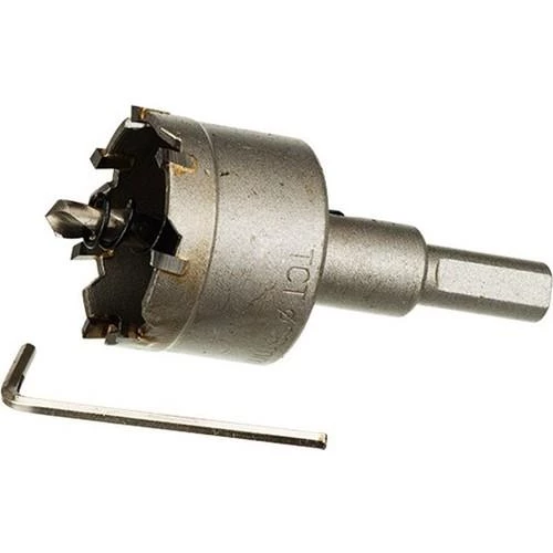 Tomax T.C.T. Metal Paslanmaz İnox Delme Testere Panç 22 mm - 2
