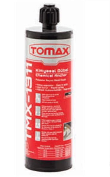 Tomax Kimyasal Dübel Epoksi 410 ml Reçine Beton Taş Tuğla - 2