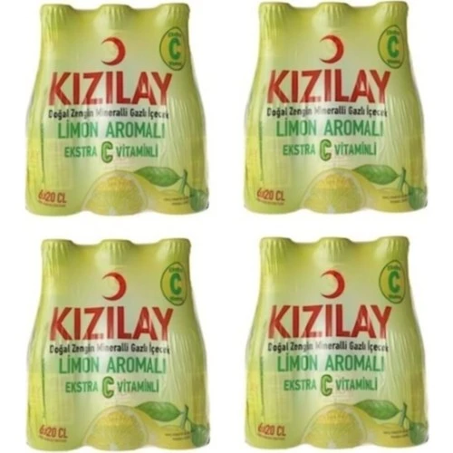 Kızılay Ekstra C Vitaminli Limon 200 ml Meyveli Soda