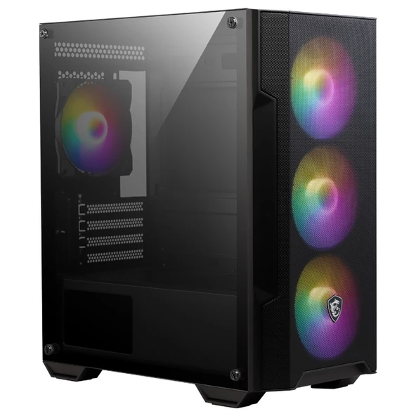 MSI MAG FORGE M100A 4x120mm ARGB mATX GAMING KASA - 9