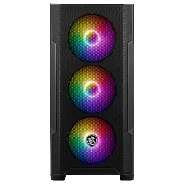 MSI MAG FORGE M100A 4x120mm ARGB mATX GAMING KASA - 7