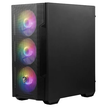 MSI MAG FORGE M100A 4x120mm ARGB mATX GAMING KASA - 5