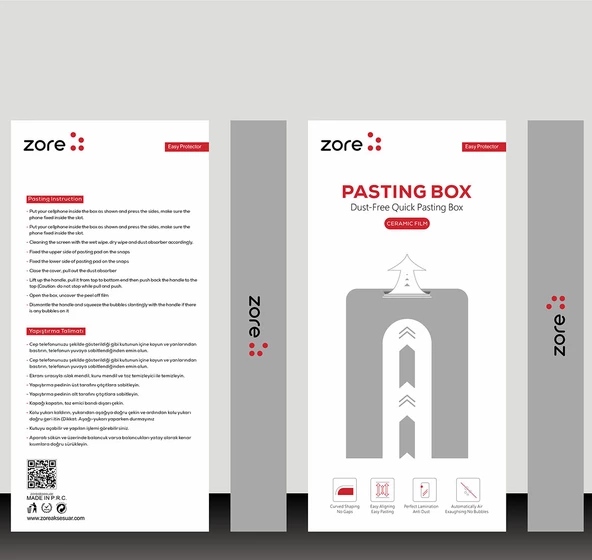 Huawei Nova 10 Pro Kolay Uygulama Aparatlı Easy Body Ekran Koruyucu - Resim 3