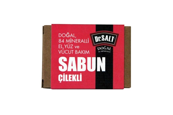 Doğal Mineralli Sabun Çilek