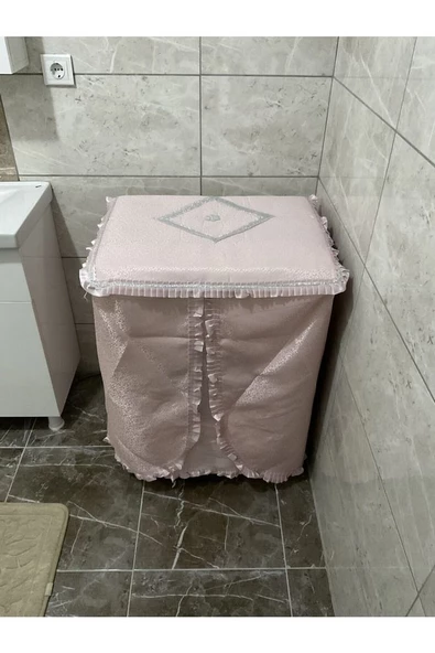 Çamaşır Makinesi Örtüsü - Pudra - 2