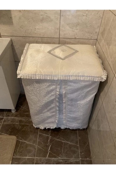 Çamaşır Makinesi Örtüsü - Krem - 2